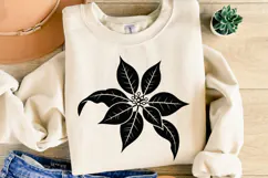 Christmas Flower Svg | Christmas svg | Shirt Svg Product Image 5