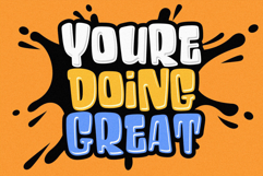 Grow Back - A Playful Rounded Font Product Image 5