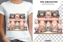 Valentine shop png design for T-shirts Product Image 4