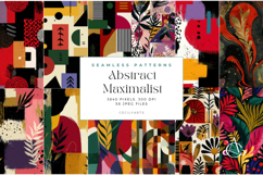 Abstract Maximalist Seamless Patterns Bundle Product Image 4