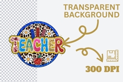 Teacher Sublimation Design Product Image 3