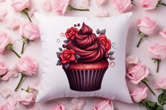 Gothic Valentines Day Clipart, Valentine Skeleton Product Image 4