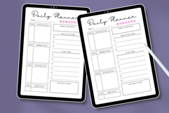 Elegant Daily Planner Printable Template | Canva Editable Product Image 4