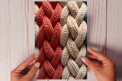 Boho Knitted Seamless Patterns Bundle Product Image 5