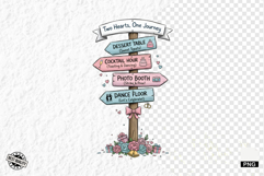 Summer Wedding Signspots Clipart Product Image 1