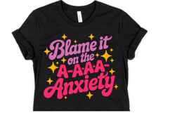 Blaming it on the Anxiety Svg | Svg Cut File | Shirt Svg Product Image 3