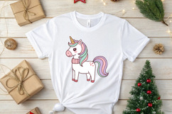 Christmas Angel, Owl, Cat, Unicorn PNG Sublimation Clipart Product Image 5