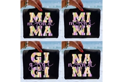 Boho Easter Brushstroke PNG Bundle | 5 Family Names DIY Gift Product Image 5