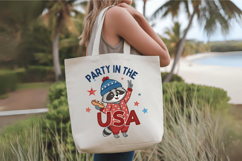 4th of July Party USA Patriotic Raccoon PNG Sublimation Desi Product Image 4