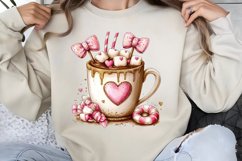 Watercolor Valentine Clipart PNG Product Image 1