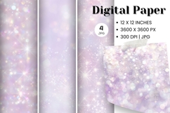 Purple glitter Background Wallpaper Sparkles Digital Paper_9 Product Image 1