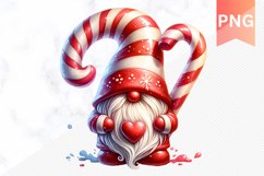 Christmas Gnome Sublimation - Clipart PNG Bundle Product Image 5
