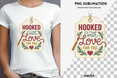 Christmas crochet png design for T-shirts Product Image 4