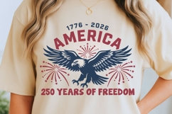 250 Years Of Freedom Svg, America 250 Years Anniversary Svg. Product Image 5