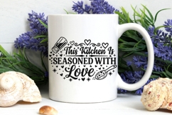 This Kitchen Is Seasoned With Love Svg, Farmhouse Svg. Product Image 5