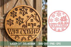 Welcome SVG - Laser Cut Design Product Image 2