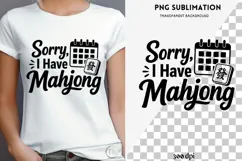 Mahjong quote png design for T-shirts Product Image 4