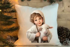 Christmas Baby Jesus Watercolor Clipart, Christmas Baby Jesu Product Image 4