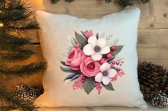 Pink Tis The Season Christmas Sublimation, Christmas Clipart Product Image 4