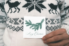 Christmas Pine Tree Branches SVG, PNG Clipart Product Image 4