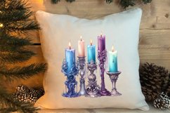 Mysterious Gothic Christmas Clipart Sublimation Product Image 4