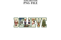 Christmas words png design for T-shirts Product Image 1