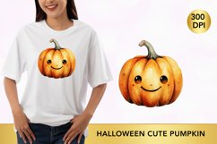 halloween cute pumpkin PNG, Pumpkin Halloween Product Image 1