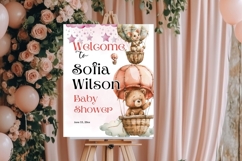 Baby Shower Welcome Sign Template 185 Product Image 3