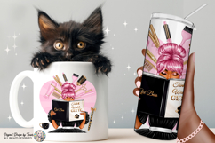 Hair Stylist Girl Boss PNG Pink Glam Salon Design Product Image 3