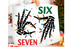 Funny Christmas Six Seven 67 Png t-shirt trendy design Png Product Image 1