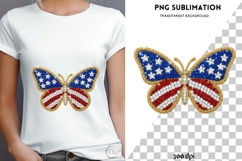 USA butterfly png design for T-shirts Product Image 4