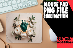 CHEERFUL desk MAT Artistic Magic, 3D Heart Product Image 1