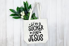 I&#039;m a sucker for jesus SVG, Valentine Christian SVG Product Image 4
