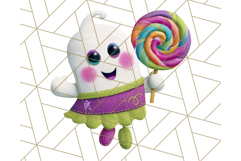 Colorful Halloween Clipart PNG, Cute Kids &amp; Candy Clip Art Product Image 4