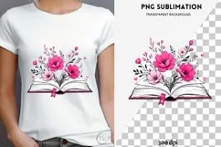 Book besties png design for T-shirts Product Image 3