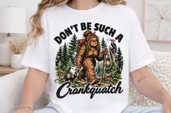 Bigfoot Wander Free PNG, Vintage Sasquatch Hiking PNG, Funny Product Image 4