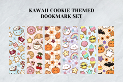 Kawaii Cookie Bookmark Set,Cute Snack Bookmark,Sweet Pastel Product Image 4
