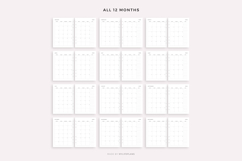2028 Monthly Calendar on Two Pages with Notes, Printable Product Image 4