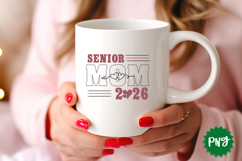 Senior Mom 2026 graduation PNG Sublimation Design Product Image 4