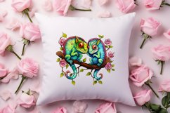 Valentines Day Animal Couple Sublimation, Christmas Clipart Product Image 4