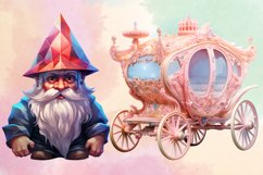 Pink Magical Christmas Clipart Bundle, Christmas PNG Product Image 5