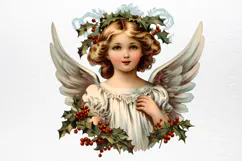 Vintage Christmas Cinema Clipart PNG Product Image 4
