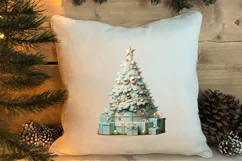 Festive Christmas Sewing Clipart , Christmas PNG Product Image 4