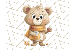 Woodland Autumn Critters PNG Clipart, Cute Fall Animals Product Image 4