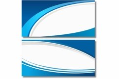 Abstract Blue And White Backgrounds With Dynamic Curves Product Image 3