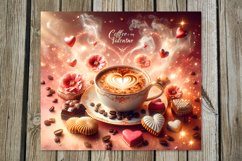 Coffee is my love | 8 Sublimation Tumbler Designs, PNG Product Image 4