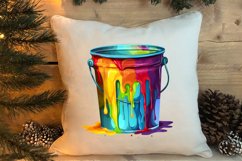 Funny Christmas Boy At Home Clipart Sublimation Product Image 4