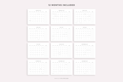 2027 Monthly Calendar with Holidays &amp; Notes, Printable Product Image 4