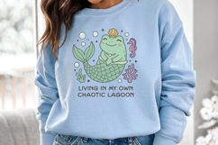 Cute Frog Mermaid Living in my own lagoon PNG Product Image 2