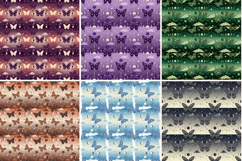 Starry Night Butterfly Digital Paper,Celestial Galaxy Patter Product Image 4